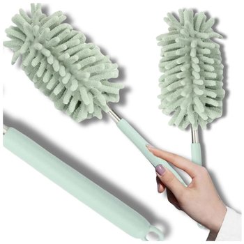 Teleskopowa miotełka do kurzu z mikrofibry czyszczenia mycia domu auta - Edibazzar