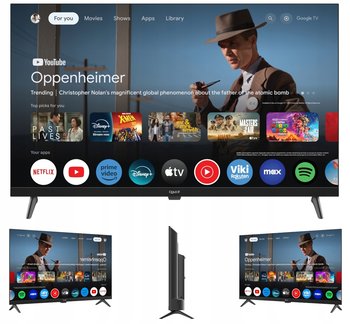 Telewizor Google TV Q.Bell 40" QT40FGF8A FullHD Smart DVB-T2 LED BEZRAMKOWY - Inny producent