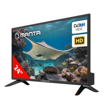 Telewizor LED Manta 24LHN124D 24" HD Ready czarny - Manta