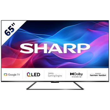 Telewizor QLED SHARP 65GR8465E 65" 4K 144Hz Google TV Quantum Dot - Sharp