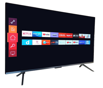 Telewizor Smart Tv 50" Telefunken Dvb-T2/S2 4K Hdr Bezramkowy - Telefunken