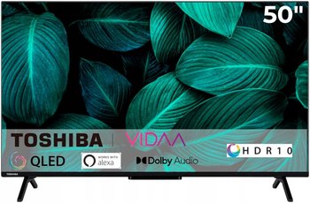 Telewizor Smart TV QLED 50" TOSHIBA 50QV2463DA 4K UHD VIDAA DVBT2 Bluetooth - Toshiba