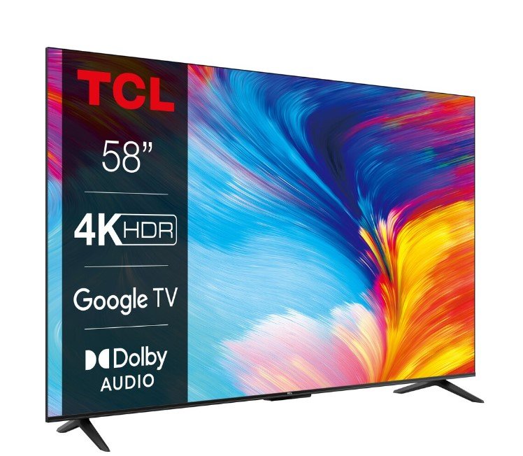Telewizor TCL 58P635 58" LED 4K UHD Smart TV 60 Hz DVB-T2, czarny - TCL ...