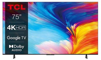 Telewizor TCL 75P639 75" LED 4K UHD HDR 10 Smart TV Dolby HDMI 2.1 DVB-T2 - TCL