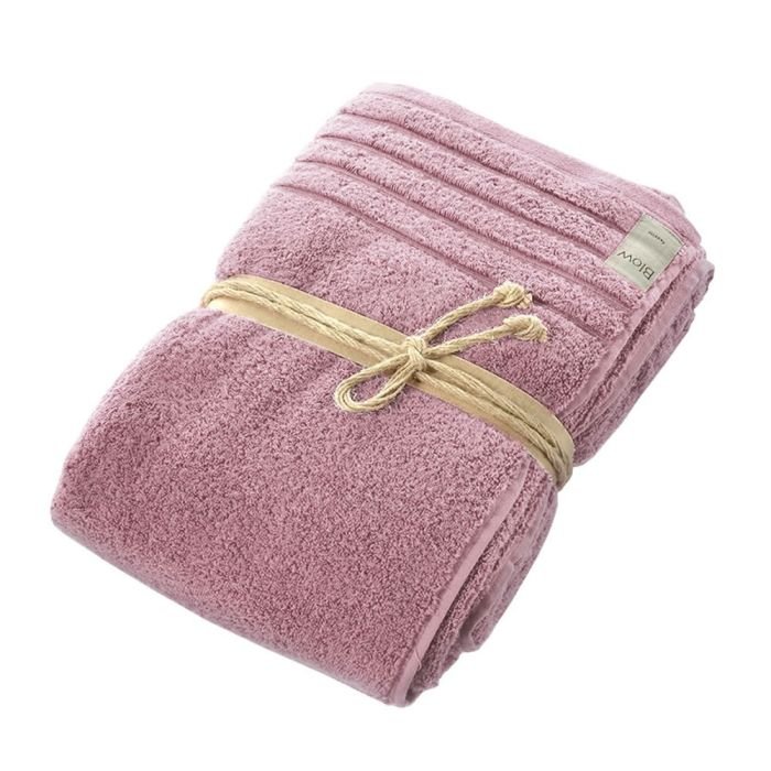 Telo Doccia Extralarge Andrea Home JSuperSoft 180x100 Cm - Spugna Di Cotone Pettinato 600 G/m², Alta Assorbenza, Colore Fucsia - 4