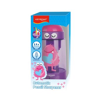 Temperówka Elektryczna Keyroad Usb Pojedyncza Fioletowa - Keyroad