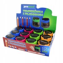 Temperówka podwójna Penword - wielokolorowa, dla dzieci i biura