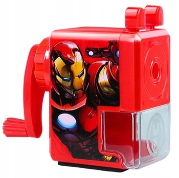 temperówka szkolna do szkoły automatyczna blokada IRON MAN z pojemnikiem - Jelly Pens