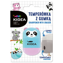 Temperówka z gumką Kidea Miś mix wzorów KIDEA