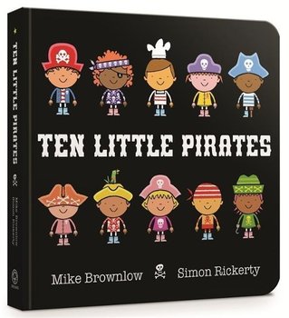 Ten Little Pirates Board Book - Brownlow Mike