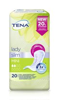 Tena, Lady Slim Mini, specjalistyczne podpaski, 20 szt.