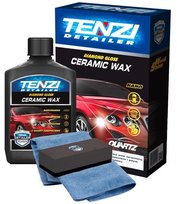 Tenzi Detailer: Zestaw do zabezpieczania lakieru, formuła krzemowo-ceramiczna z woskiem carnauba 300ml + aplikator + mikrofibra
