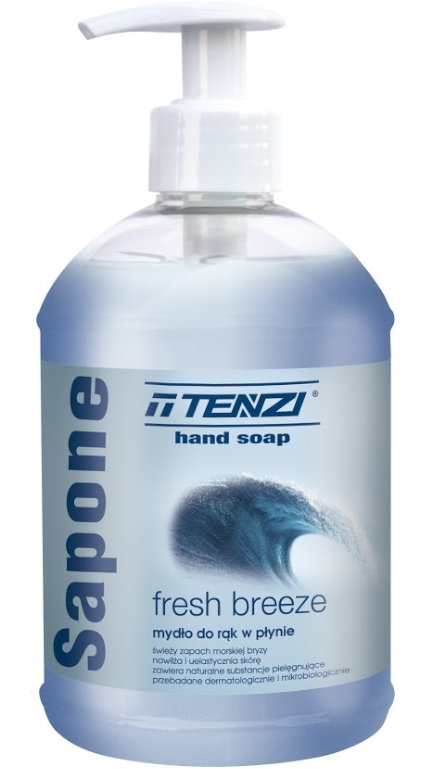 Zdjęcia - Mydło Tenzi Sapone Fresh Breeze  W Płynie Do Rąk 500Ml 