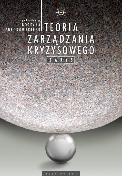 Teoria zarządzania kryzysowego. Zarys - ebook PDF