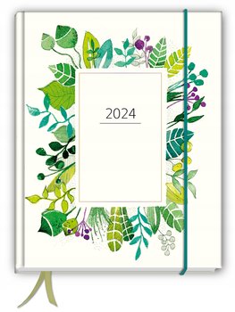 Terminarz 2024 Biznes Tadaplanner Książkowy Szyty Tygodniowy A5+ Kalendarz - TADAPLANNER