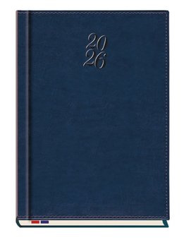 Terminarz 2026 tygodniowy Asesor B5 granatowy