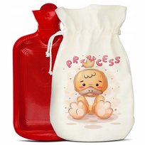 TERMOFOR CZERWONY Na Prezent Urodziny Zwierzątka CUTE PRINCESS Wzory
