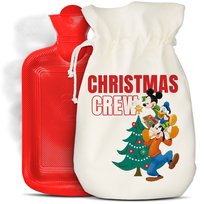 Termofor Czerwony Świąteczny CHRISTMAS CREW Prezent Święta Mikołaja Wzory