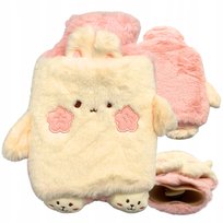 Termofor Gumowy Na Wodę Pokrowiec Królik Króliczek Pluszowa Ogrzewacz 500ml