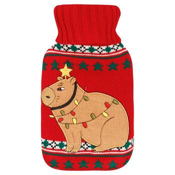 Termofor, Santa's Factory, W Sweterku, Kapibara, 1 L - Empik