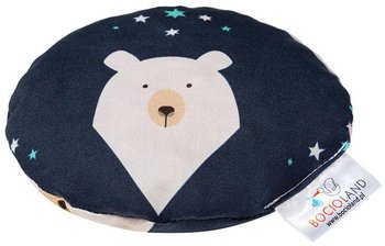 Termofor z pestek wiśni BOCIOLAND Miś polarny, 180 g - Bocioland