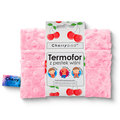Termofor z pestek wiśni CHERRYPAD Minky, jasny róż&nbsp;-&nbsp;NATURE-SOLUTION