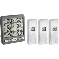 Termohigrometr bezprzewodowy TFA Kat.Nr. 30.3054.10 TFA Dostmann