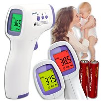 Termometr Bezdotykowy Elektroniczny Medyczny Na Podczerwień Cyfrowy Dokładn