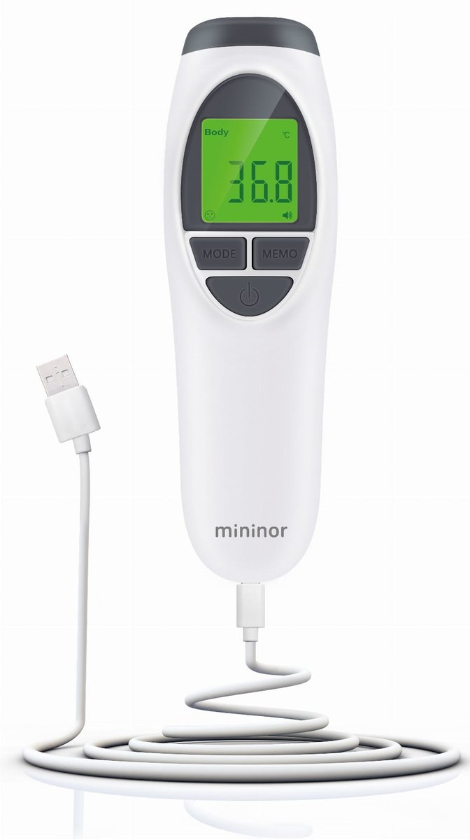 Фото - Медичний термометр Termometr bezdotykowy MININOR