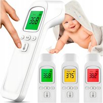 Termometr Bezdotykowy Na Podczerwień Lcd - Dokładny, Higieniczny, Szybki