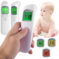 Termometr Bezdotykowy Na Podczerwień Lcd Elektroniczny Dokładny 1S