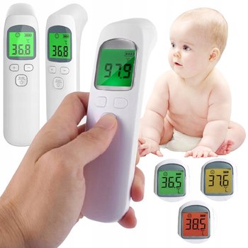 Termometr Bezdotykowy Na Podczerwień Lcd Elektroniczny Dokładny 1S - inna (Inny)