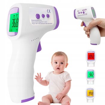 Termometr Bezdotykowy Na Podczerwień Lcd Elektroniczny Dokładny Cyfrowy - VERK GROUP