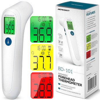Termometr bezdotykowy na podczerwień lekarski elektroniczny Berdsen - Berdsen