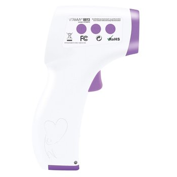 Termometr bezdotykowy VITAMMY 8813 by Hetaida wrzosowy - Vitammy