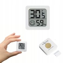 Termometr Cyfrowy Pokojowy LCD TSG-162 Higrometr Wilgotność Powietrza ViO