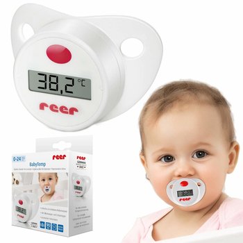 Termometr cyfrowy smoczek dla maluszka LCD REER  - Reer