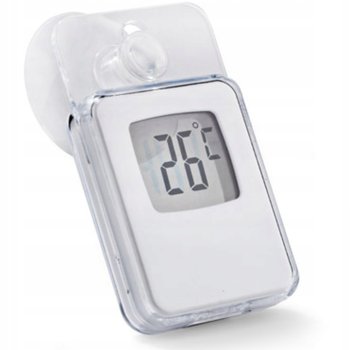Termometr cyfrowy z przyssawką zewnętrzny / wewnętrzny - BLUE COLLECTION