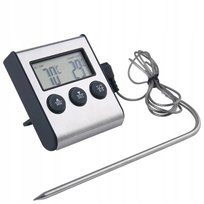 Termometr Do Wędzarni Pieczenia Grilla Sonda Timer IT & IMPORT