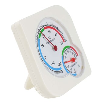 TERMOMETR HIGROMETR ANALOGOWY WILGOTNOŚCIOMIERZ DO TERRARIUM WEWNĘTRZNY - Inny producent