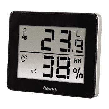 Termometr/Higrometr HAMA TH5130, czarny - Hama