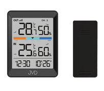 Termometr Higrometr JVD T3340.1 sonda zegar JVD
