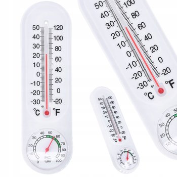 Termometr higrometr zewnętrzny wewnętrzny ogród - Nice Stuff