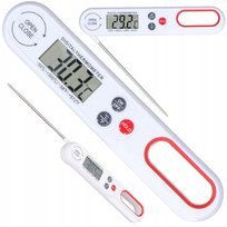 Termometr Kuchenny Szpilkowy Lcd Mięsa Oleju 300°C Gotowania Zup