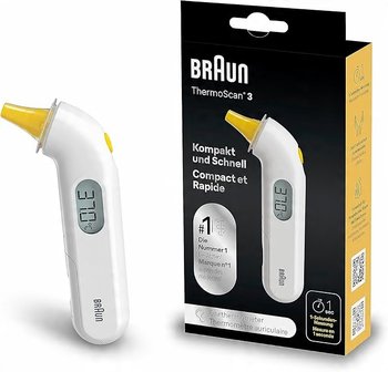Termometr Na Podczerwień Do Uszu Braun Irt3030 - Braun