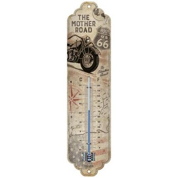 Termometr Route 66 Bike Map - Nostalgic-Art Merchandising Gmb