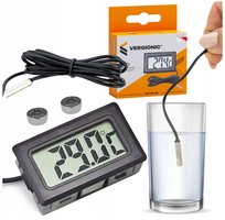 Termometr Tablicowy Lcd Z Sondą 2,8X4,8X1,4Cm 7&7