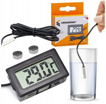 Termometr Tablicowy Lcd Z Sondą 2,8X4,8X1,4Cm - 7&7