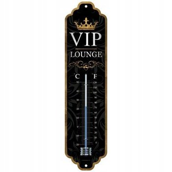 Termometr VIP LOUNGE duży metalowy 28cm - Nostalgic Art