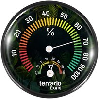 TERMOMETR Z HIGROMETREM DO TERRARIUM ZAKRES od -20st.C do 50st.C - Terrario Exato 2w1 TERRARIO